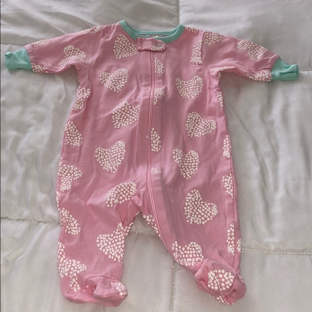 Gerber newborn pajama.